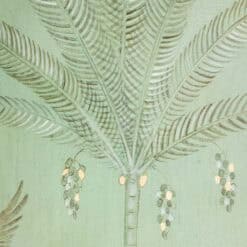 Contemporary French Hand-Painted Parrot Canvas - Image 8