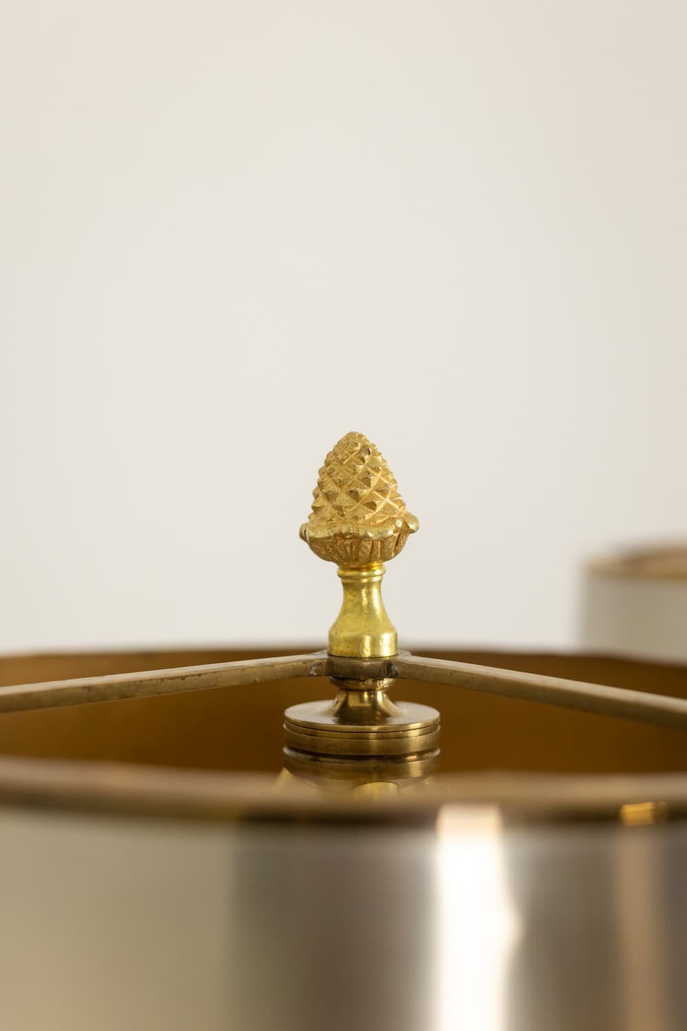 Maison Charles Bronze Pomegranate Lamps - Crown Detail Three - Styylish