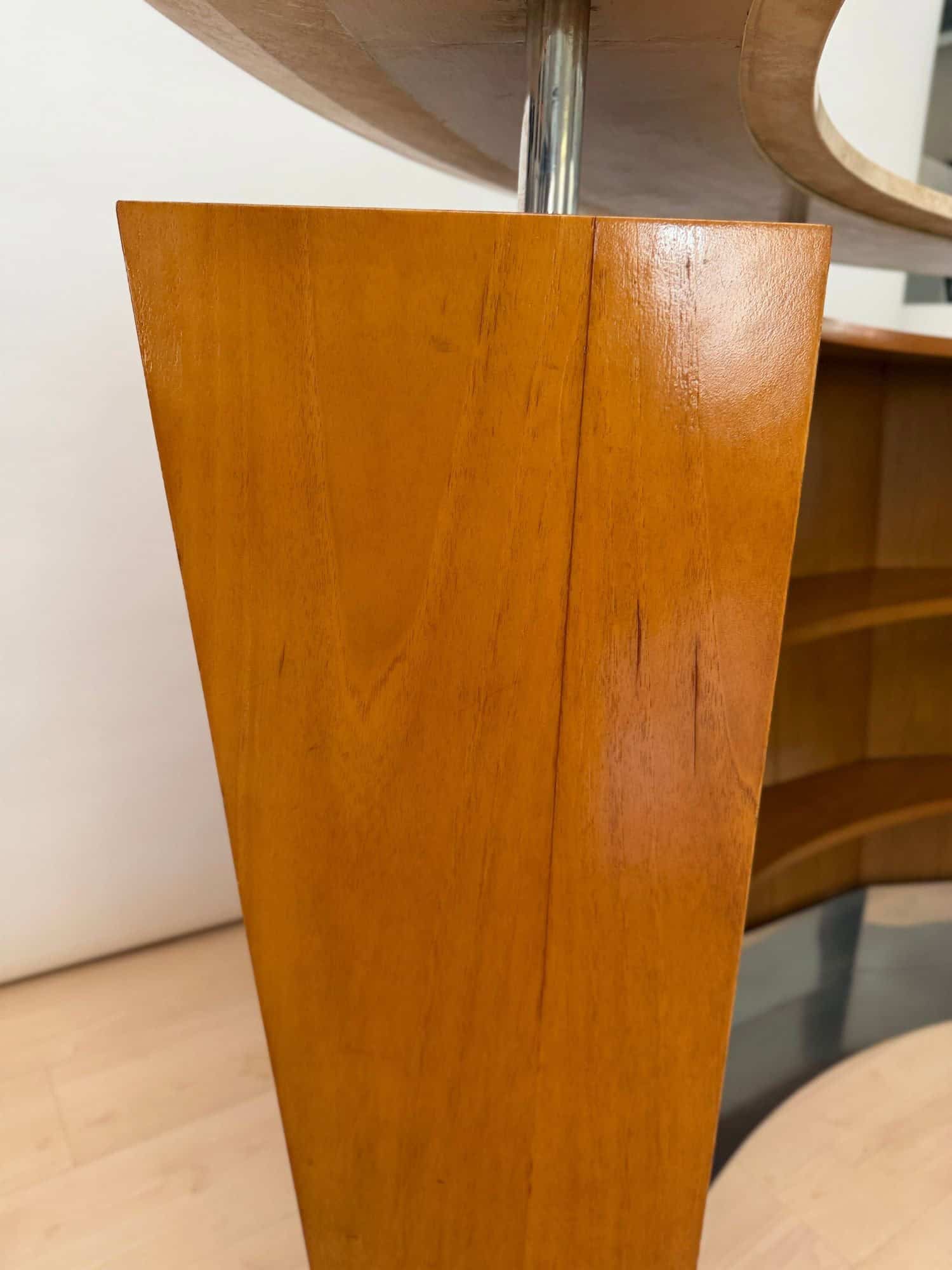 Mid-Century Bar Counter, Teak Wood, Metal, Travertine, Italy, circa 1970 - Image 19