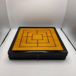 Alternative view of Bauhaus Games Box, Chess, Nine Men's Morris, and Backgammon, Germany, circa 1920