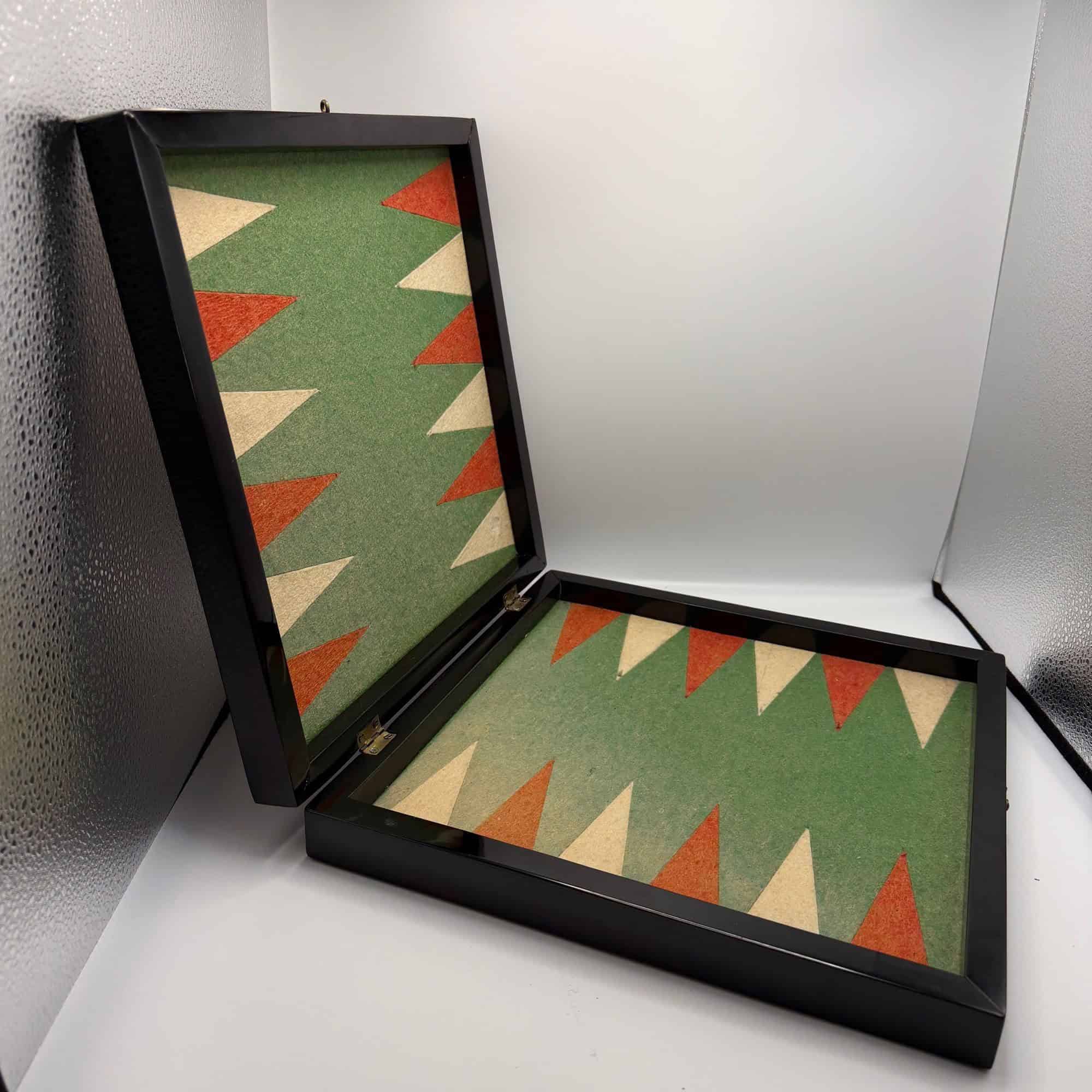 Bauhaus Games Box, Chess, Nine Men's Morris, and Backgammon, Germany, circa 1920 - Image 4