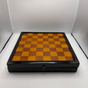 Bauhaus Games Box, Chess, Nine Men's Morris, and Backgammon, Germany, circa 1920