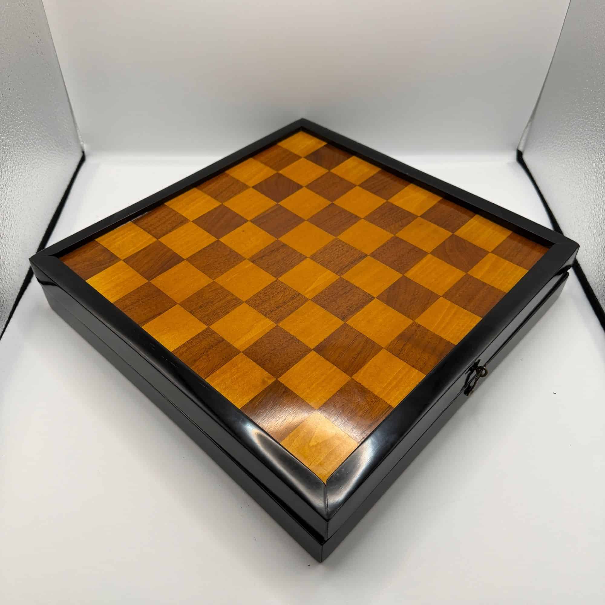 Bauhaus Games Box, Chess, Nine Men's Morris, and Backgammon, Germany, circa 1920 - Image 8