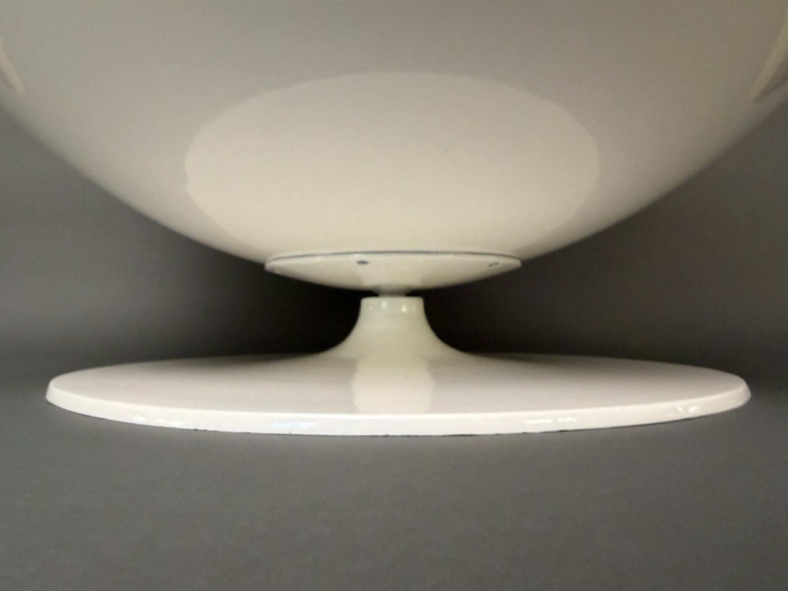 Original Asko Ball Chair, Eero Aarnio, White and Orange, Finland, 1960s - Image 9