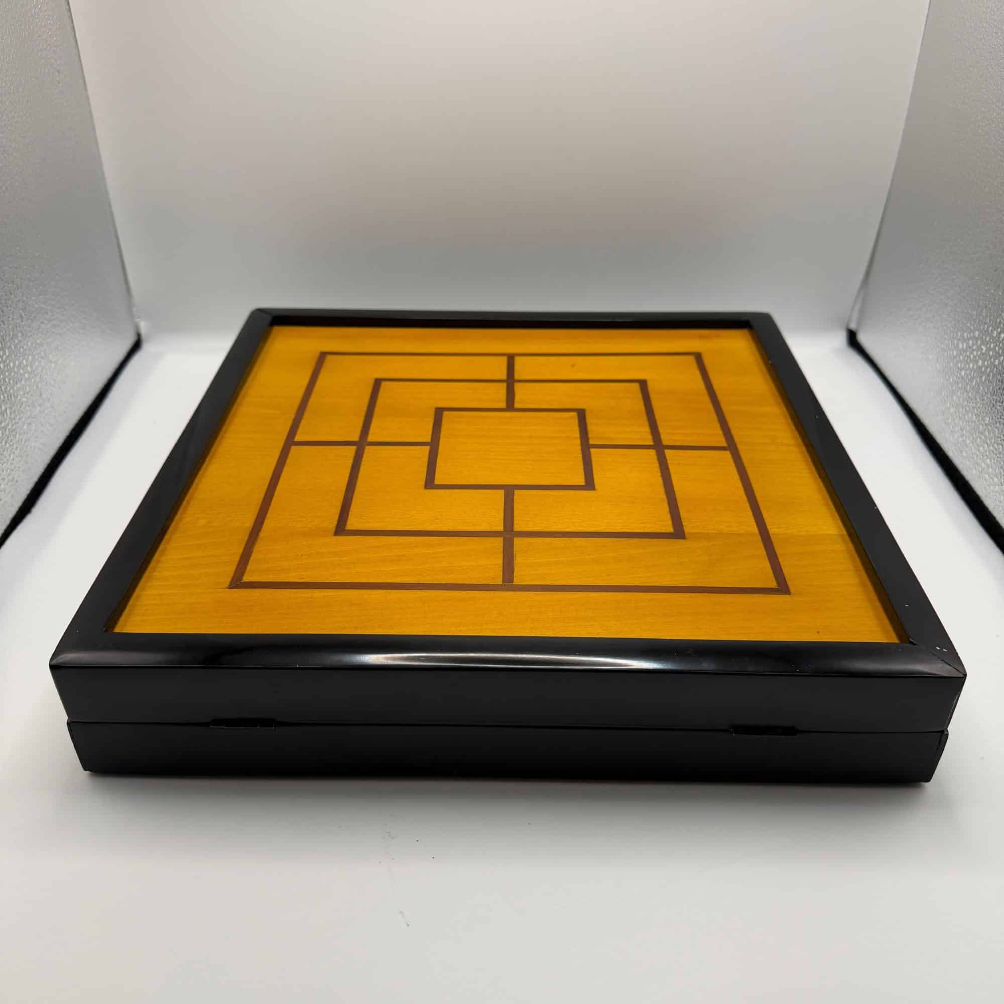 Bauhaus Games Box, Chess, Nine Men's Morris, and Backgammon, Germany, circa 1920 - Image 9