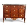 Antique French Louis XVI Chest of Drawers, Kingwood veneer with original bronze mounts- Styylish