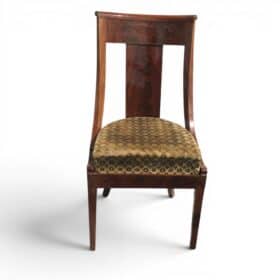 A set of 8 Empire Barrel-Back Chairs, 1810