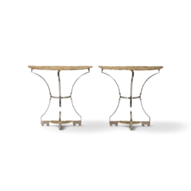 Antoine Dariule “Cressent” Console Tables