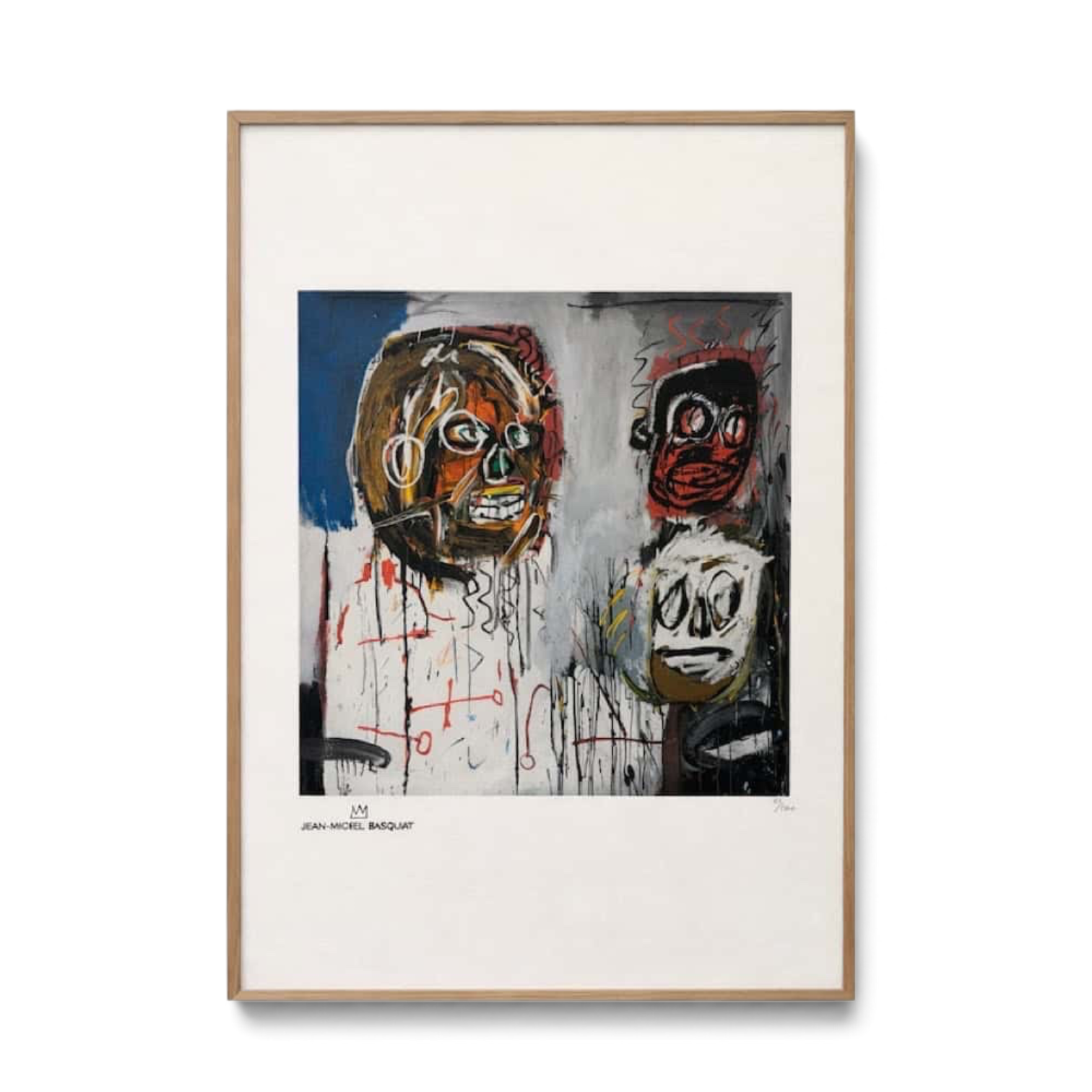Jean-Michel Basquiat Color Silkscreen Print - Styylish