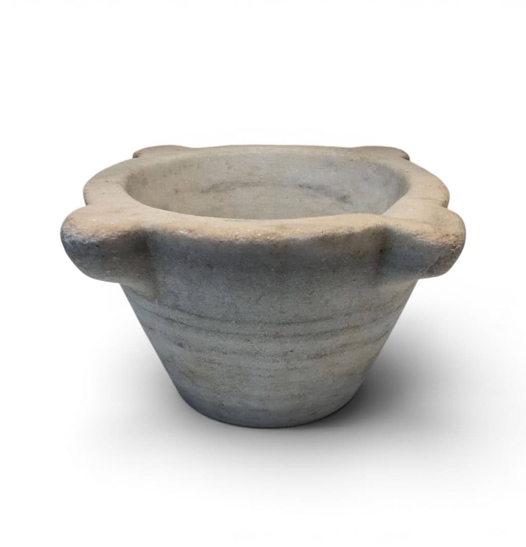 French White Marble Mortar- Styylish