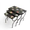 Set of Nesting Tables in Ceramic and Metal- Styylish