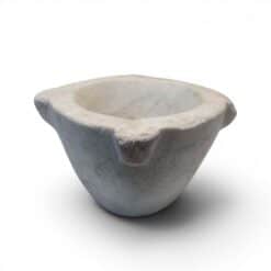 French White Marble Mortar, 18th century- Styylish