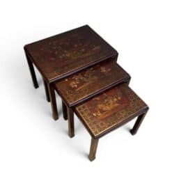 French Art Deco Chinoiserie Nesting Tables- Styylish