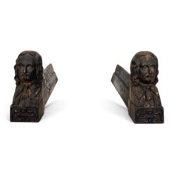 Beethoven Cast Iron Andirons - Styylish