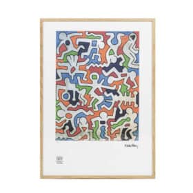 Keith Haring (American 1958-1990), Silkscreen, 1990s