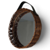 Mid-Century French Rattan Mirror - Styylish