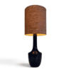 Mid-Century Blue Blown Glass Table Lamp - Styylish