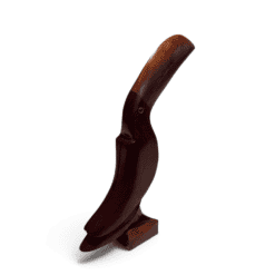 French 1970s Carved Hardwood Toucan Sculpture - Styylish