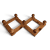 Charlotte Perriand Style Pine Accordion Coat Hanger - Styylish