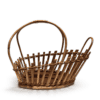 French 1970s Rattan Bottle Holder - Styylish