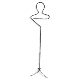 French 1960s Chrome Valet de Nuit
