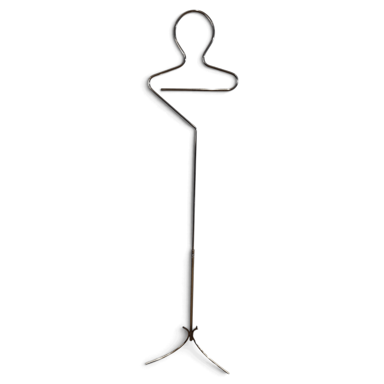 French 1960s Chrome Valet de Nuit - Styylish