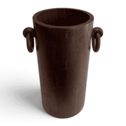 Post-Liberation French Brutalist Wooden Umbrella Stand - Styylish