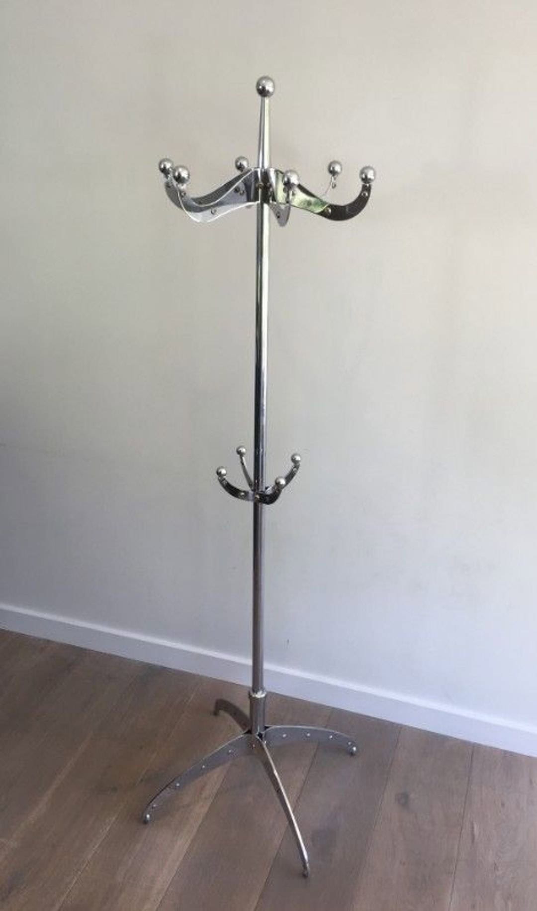 Dulton Chrome Industrial Coat Rack, Japan, Circa 1980 - Image 2