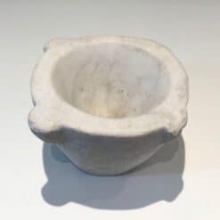 Alternative view of French White Marble Mortar, 18th Century
