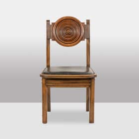 Étienne Kohlmann Modernist Oak Chairs