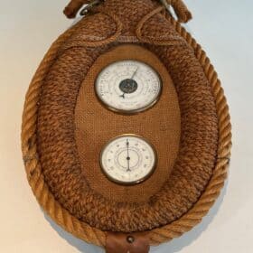 Audoux-Minet Style Rope Anchor Barometer