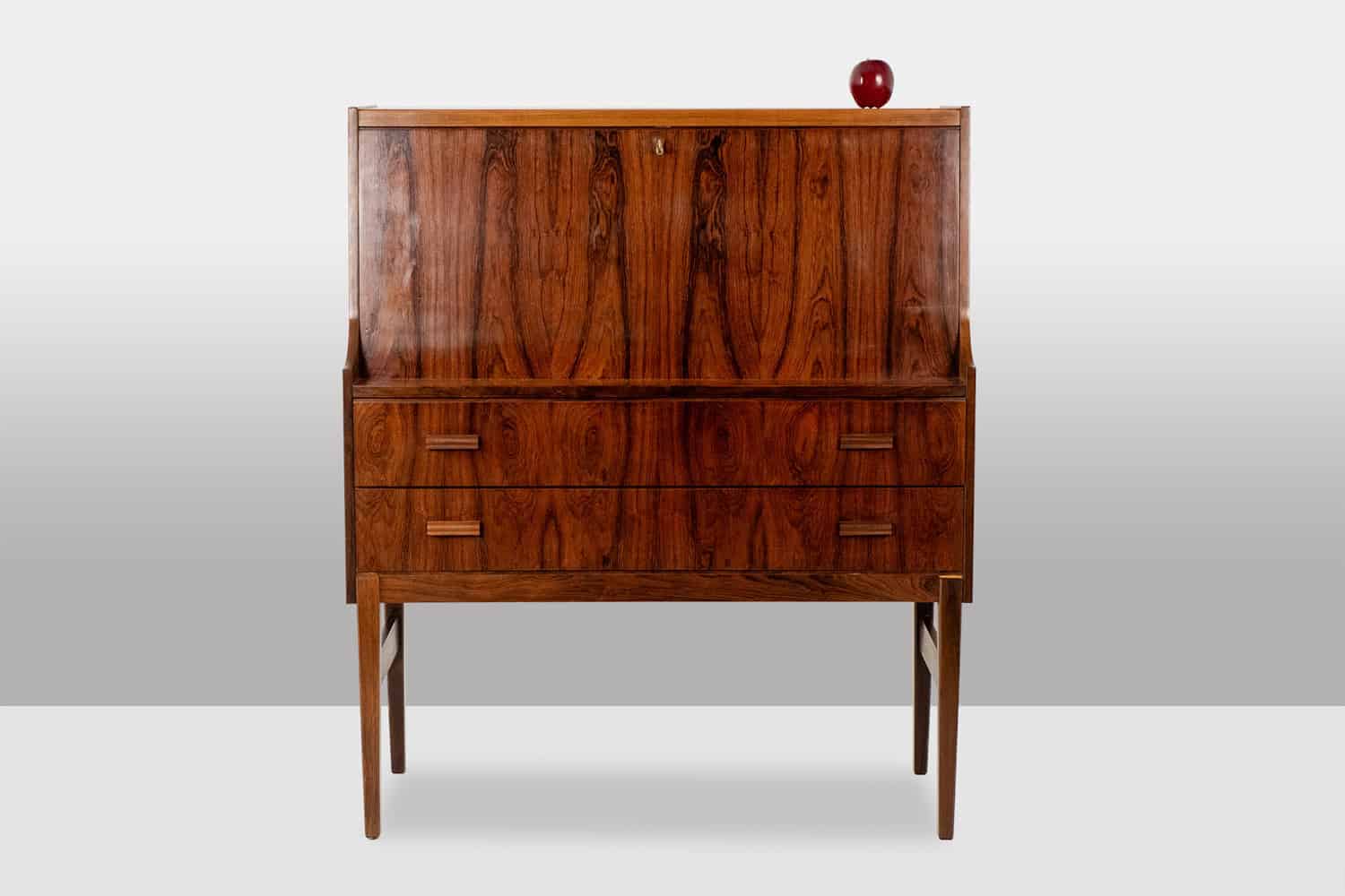 Mid Century Rosewood Secretary Desk, 1970s. - Image 2