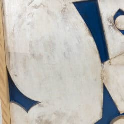 The Acrobat, French Carved Wood Bas-Relief - Lower Left Corner Detail - Styylish