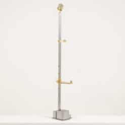 Alternative view of Contemporary French Bronze and Pyrite Easel