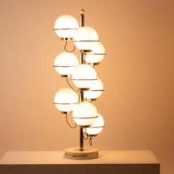 Gino Sarfatti Space-Age Floor Lamp for Arteluce - Fully Illuminated - Styylish