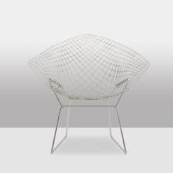 Harry Bertoia Diamond Chairs for Knoll - Front View - Styylish