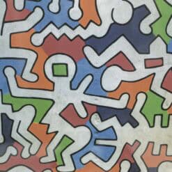 Alternative view of Keith Haring (American 1958-1990), Silkscreen, 1990s