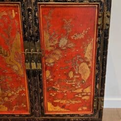 Lacquered Chinoiserie Cabinet, French Art Déco, circa 1940 - Image 11