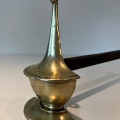 Neoclassical Bronze Andirons - Image 11