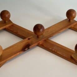 Charlotte Perriand Style Pine Accordion Coat Hanger - Image 12