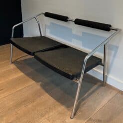 1970s System Chrome and Rubber Sofa - Image 12