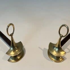 Neoclassical Bronze Andirons - Image 12