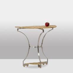 Antoine Dariule “Cressent” Console Tables - Angled View - Styylish