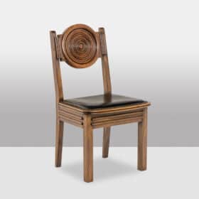 Étienne Kohlmann Modernist Oak Chairs