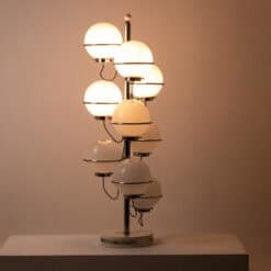 Gino Sarfatti Space-Age Floor Lamp for Arteluce - Top Illuminated - Styylish