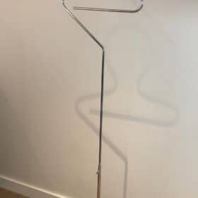French 1960s Chrome Valet de Nuit