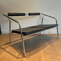 1970s System Chrome and Rubber Sofa - Image 3