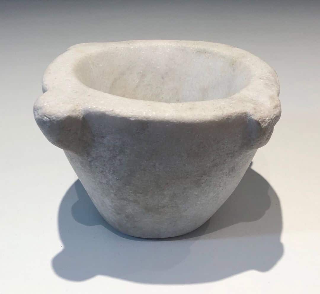 French White Marble Mortar, 18th Century - Image 4