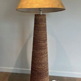 Audoux-Minet Style Rope Floor Lamp