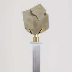 Contemporary French Bronze and Pyrite Easel - Image 4